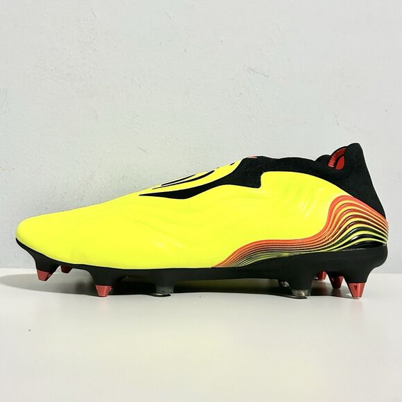 Adidas Copa Sense+ SG “Game Data Pack” Men’s Size 11 Solar Yellow Soccer Cleats - Picture 4 of 9